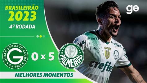 Resultado: Goiás 0 X 5 Palmeiras .